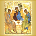 Икона Андрея Рублева Троица тайный символ Мироздания